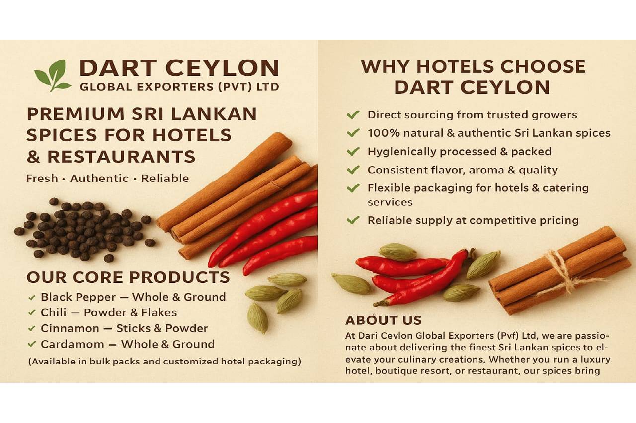 Sri Lankan spices collection